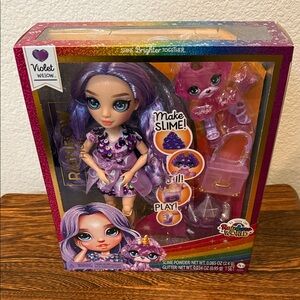 Rainbow High Violet Willow Doll with Glittery Purple Outfit
